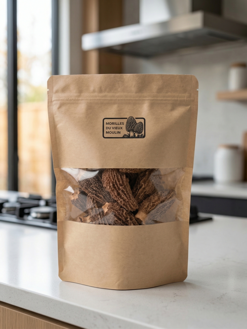Dried morel